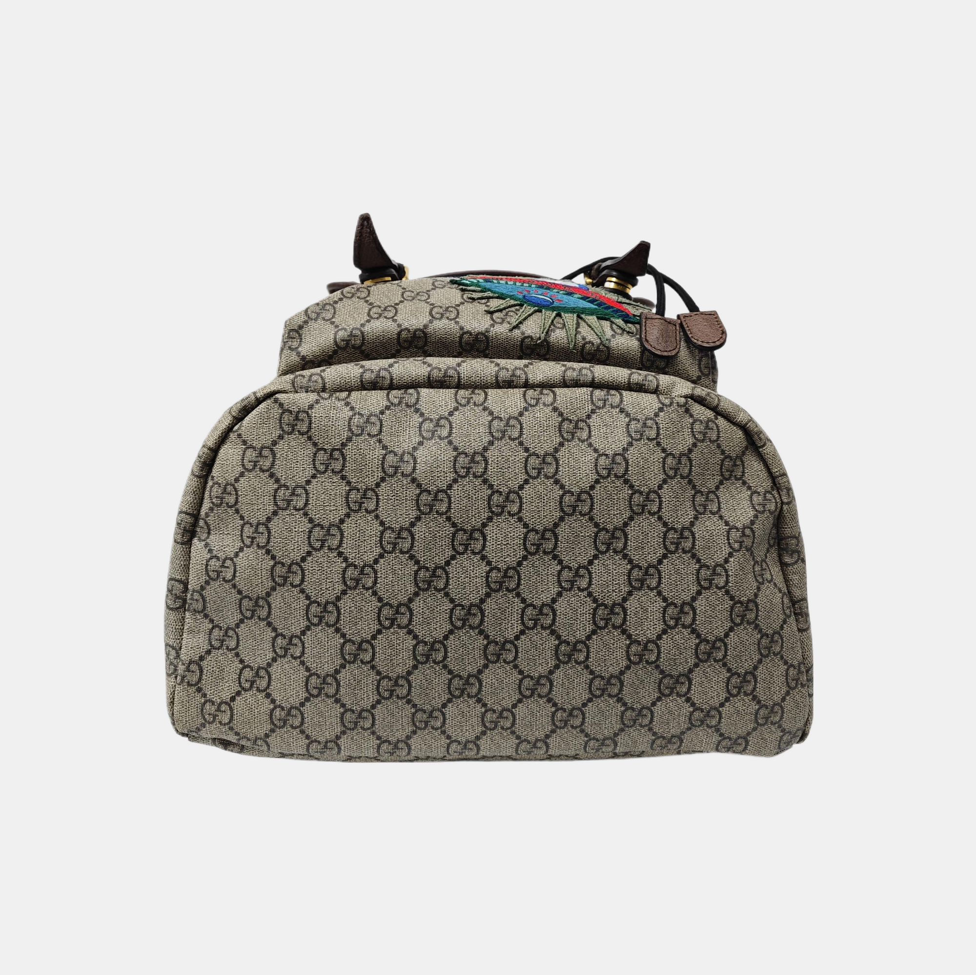 Courrier Monogram Coated Canvas Beige