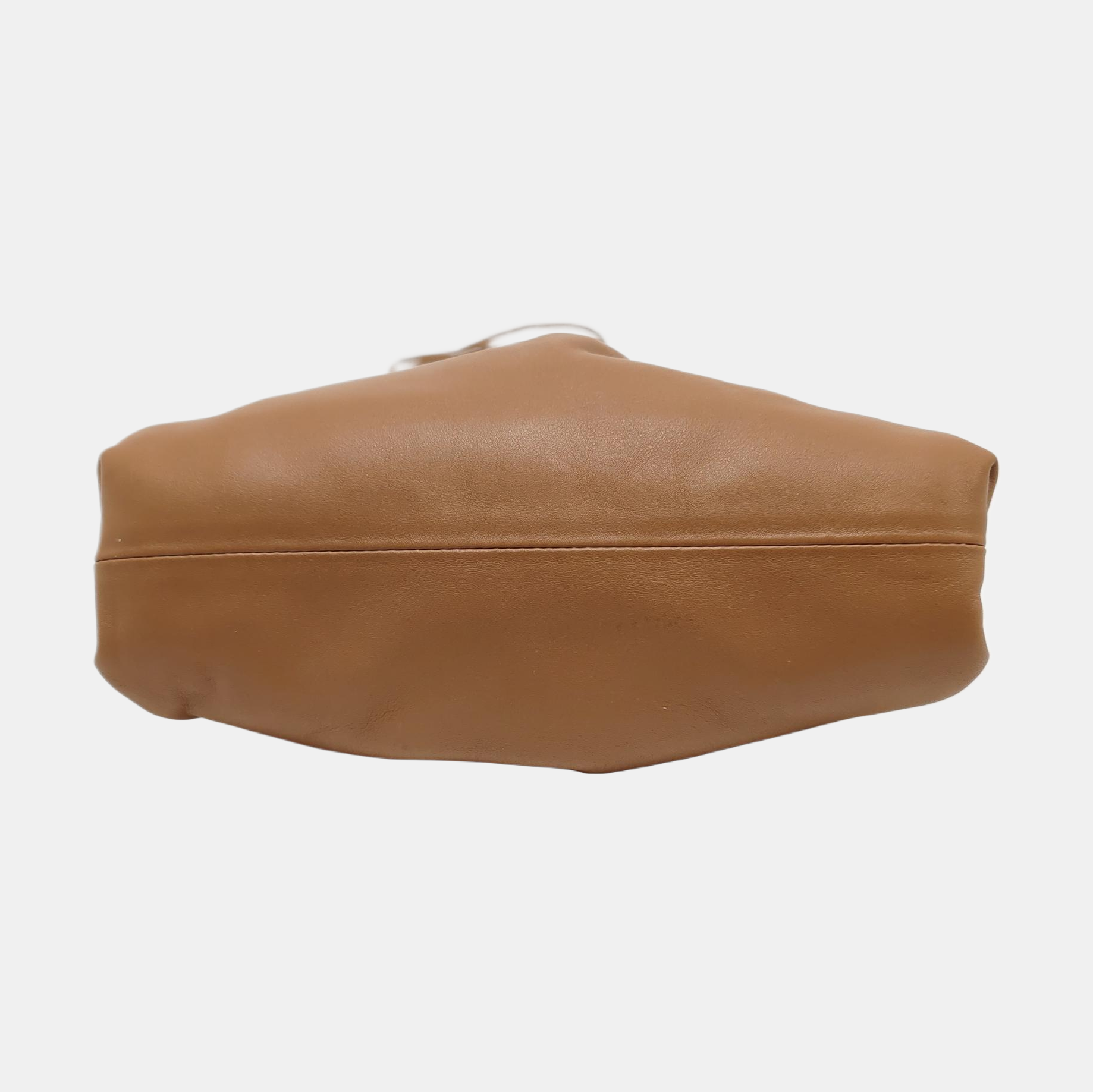 Authenticated pre-owned  The Pouch Mini Calfskin Brown - Shoulder Bag at Looply
