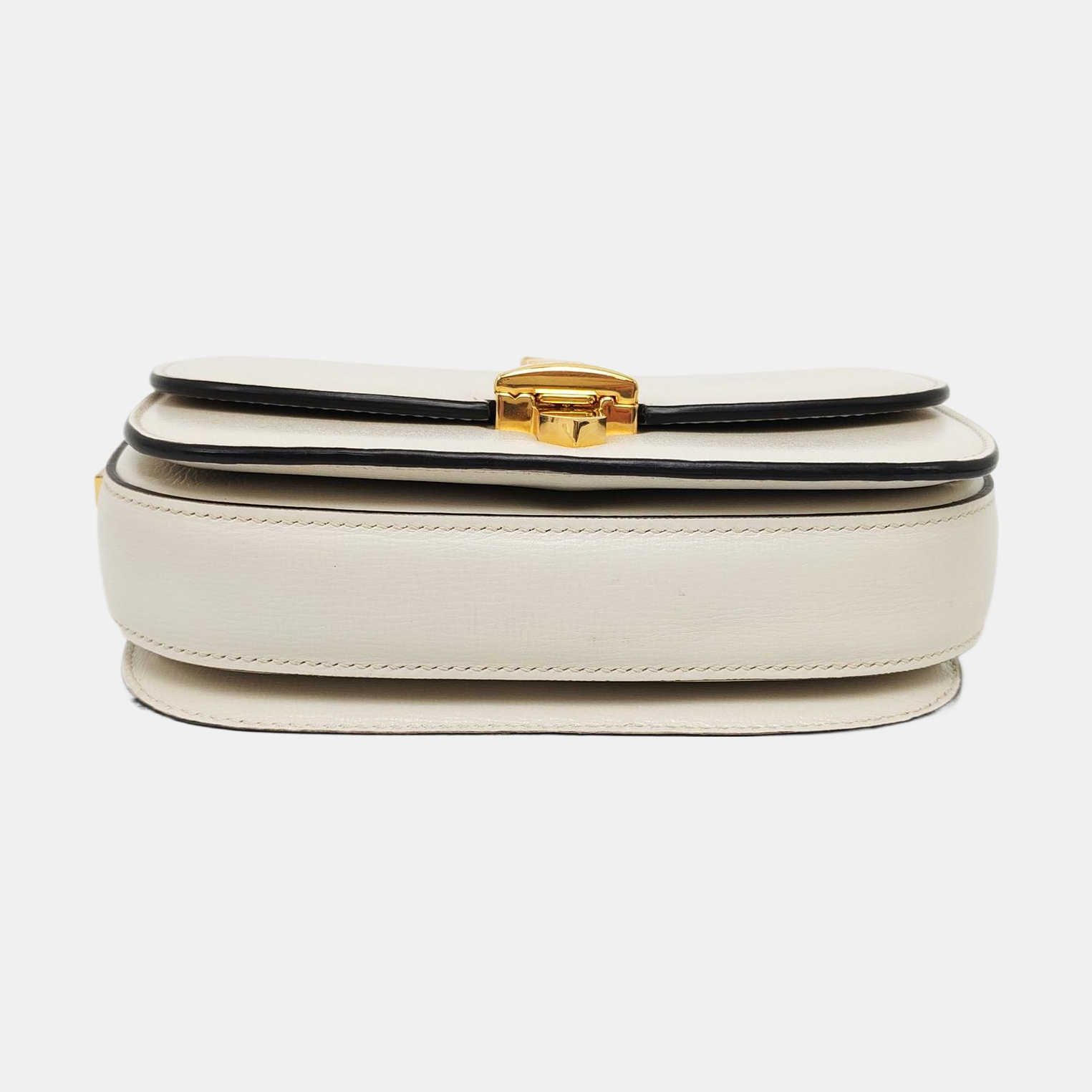 Sylvie 1969 Mini Calfskin White