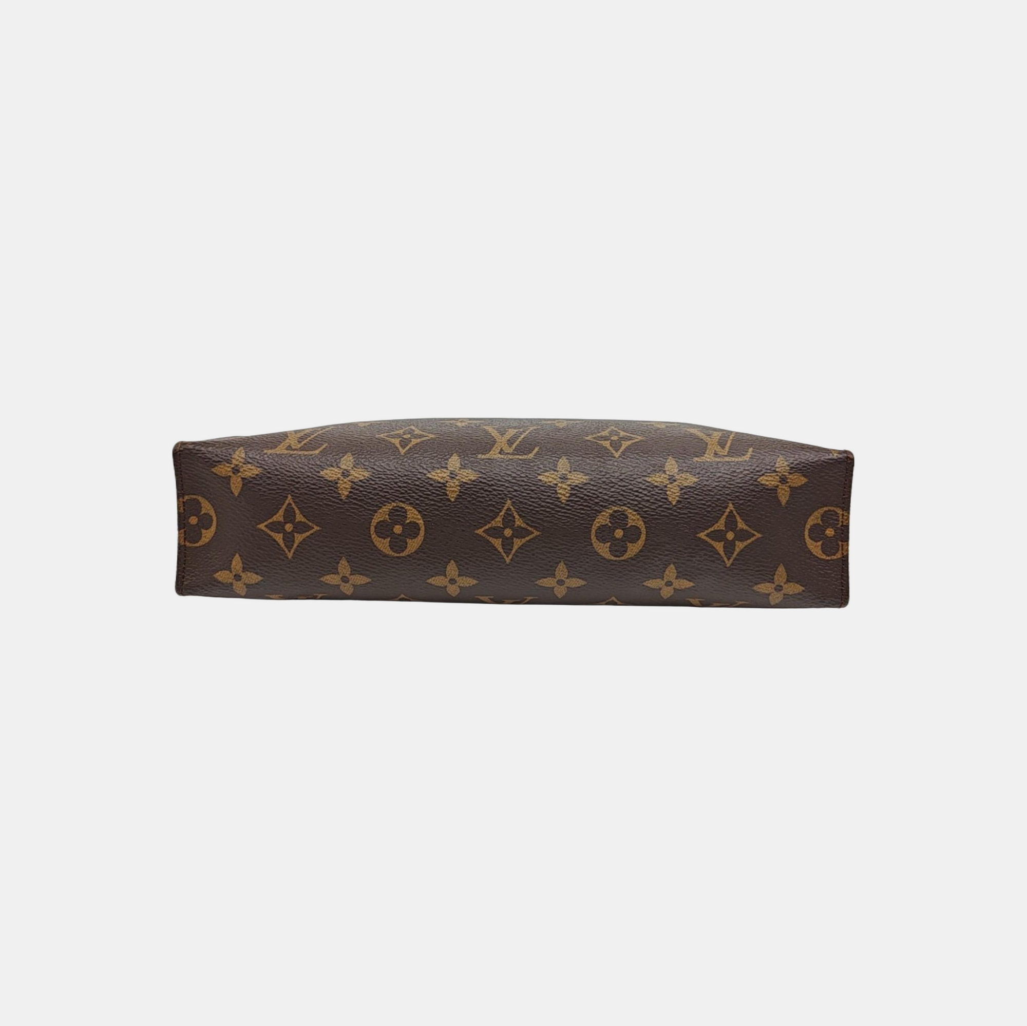 TOILET POCKET 26 Monogram Coated Canvas Brown