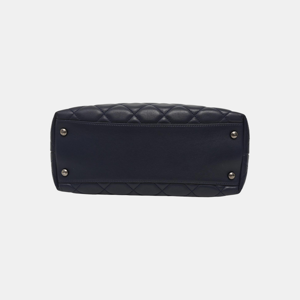 PORTOBELLO Quilted Calfskin Blue