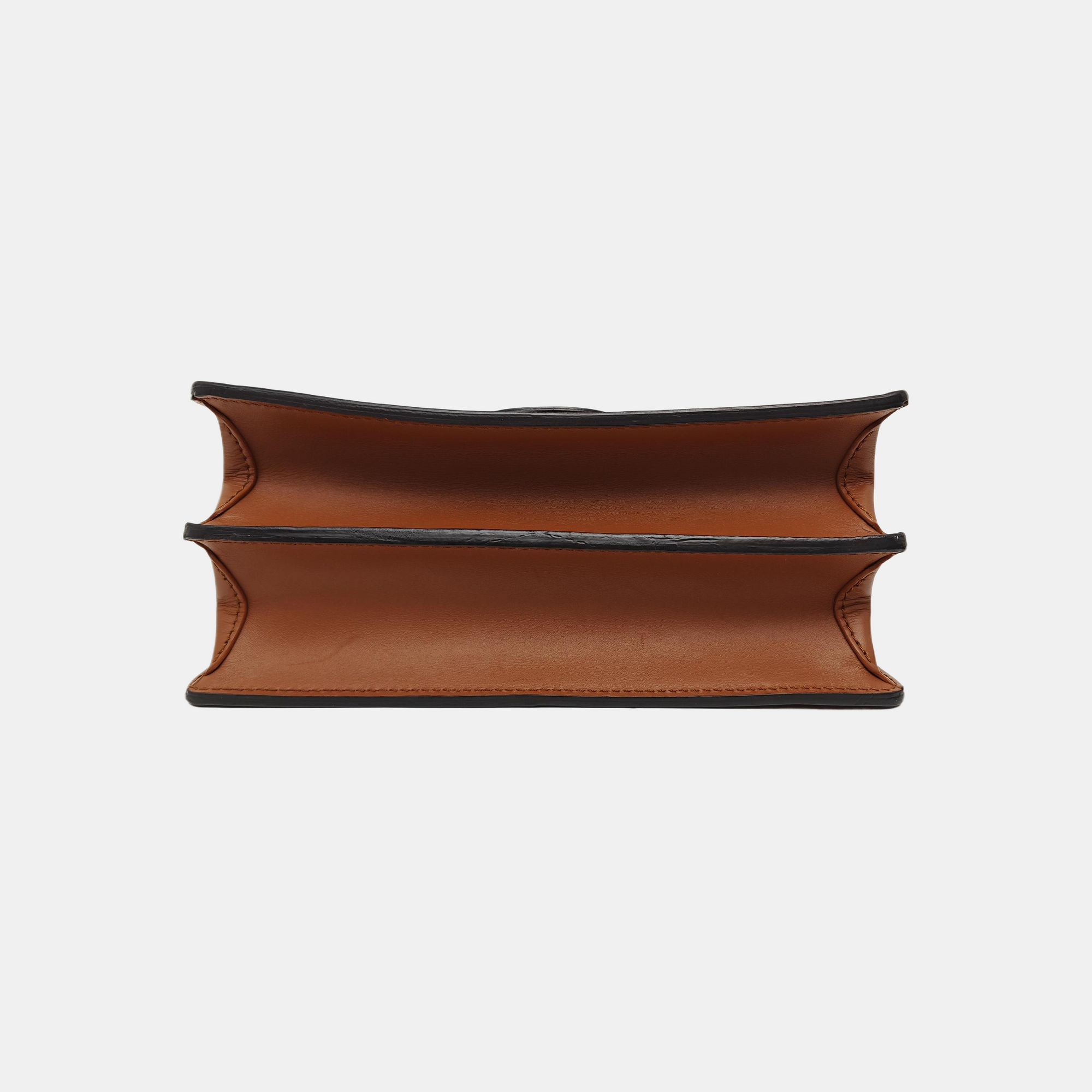DAUPHINE MM Monogram Coated Canvas Brown