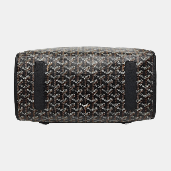 Saint Léger Coated Canvas Black