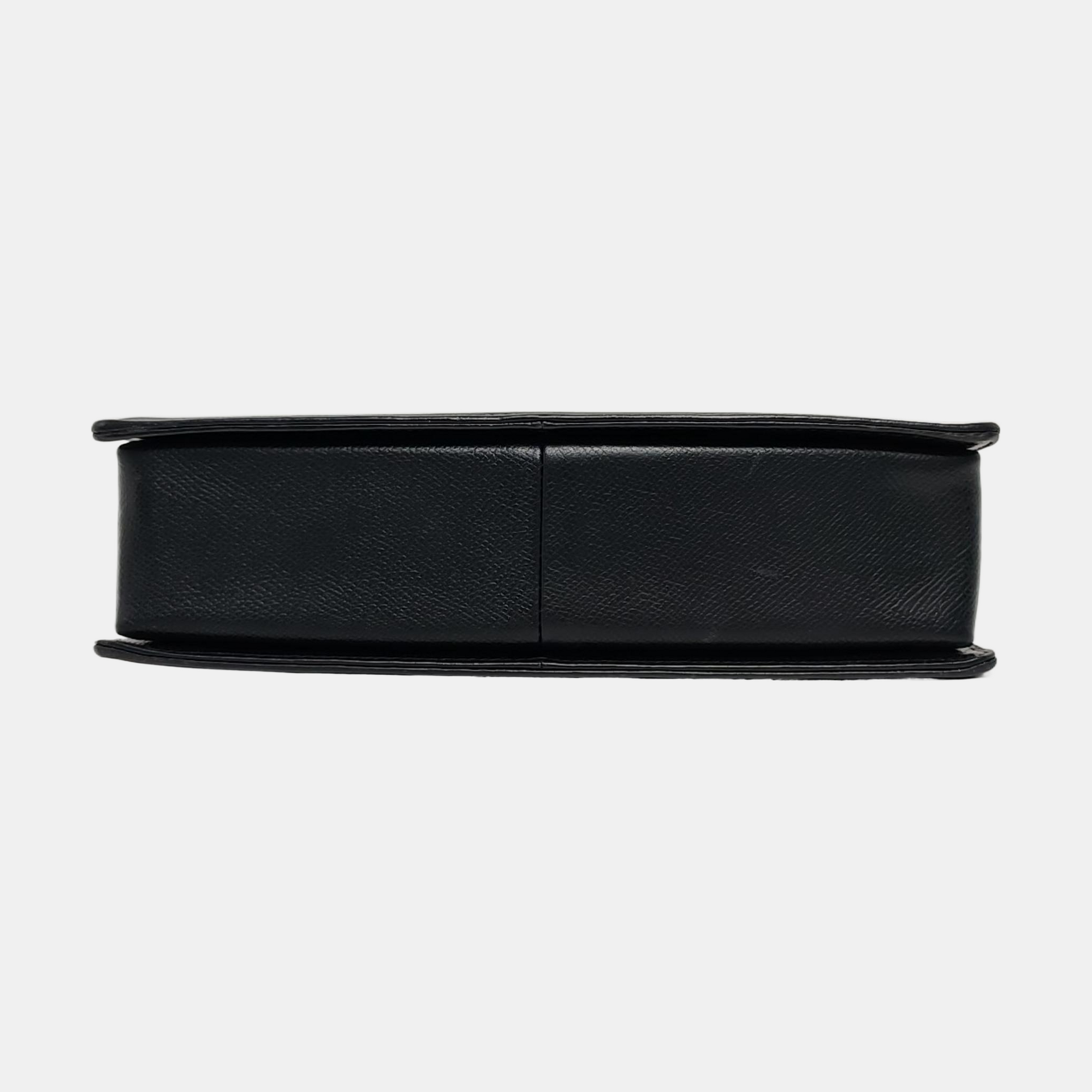 Calfskin Shoulder Bag Black