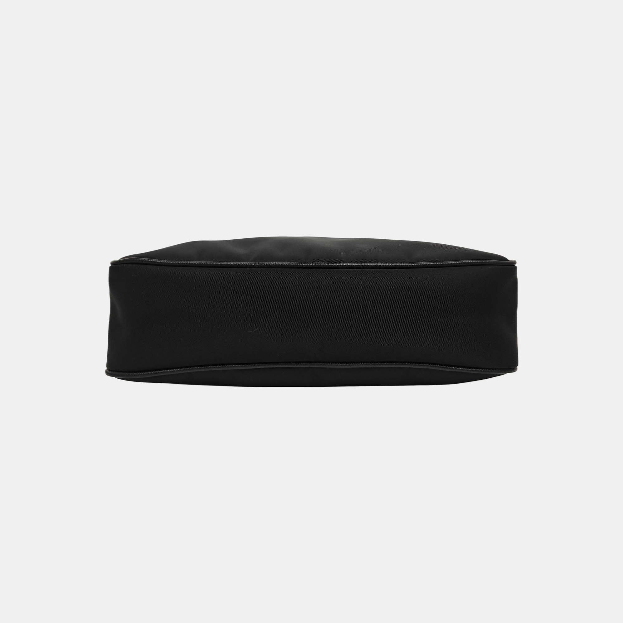 Nylon Crossbody Bag Black