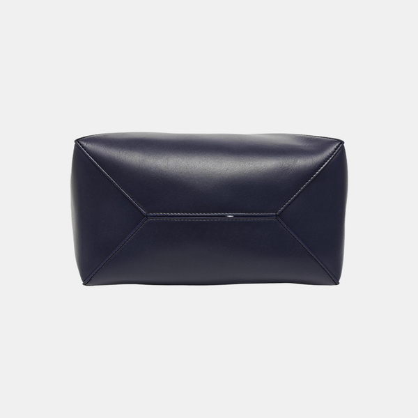 Puzzle Fold Extra Large Quilted Calfskin Blue