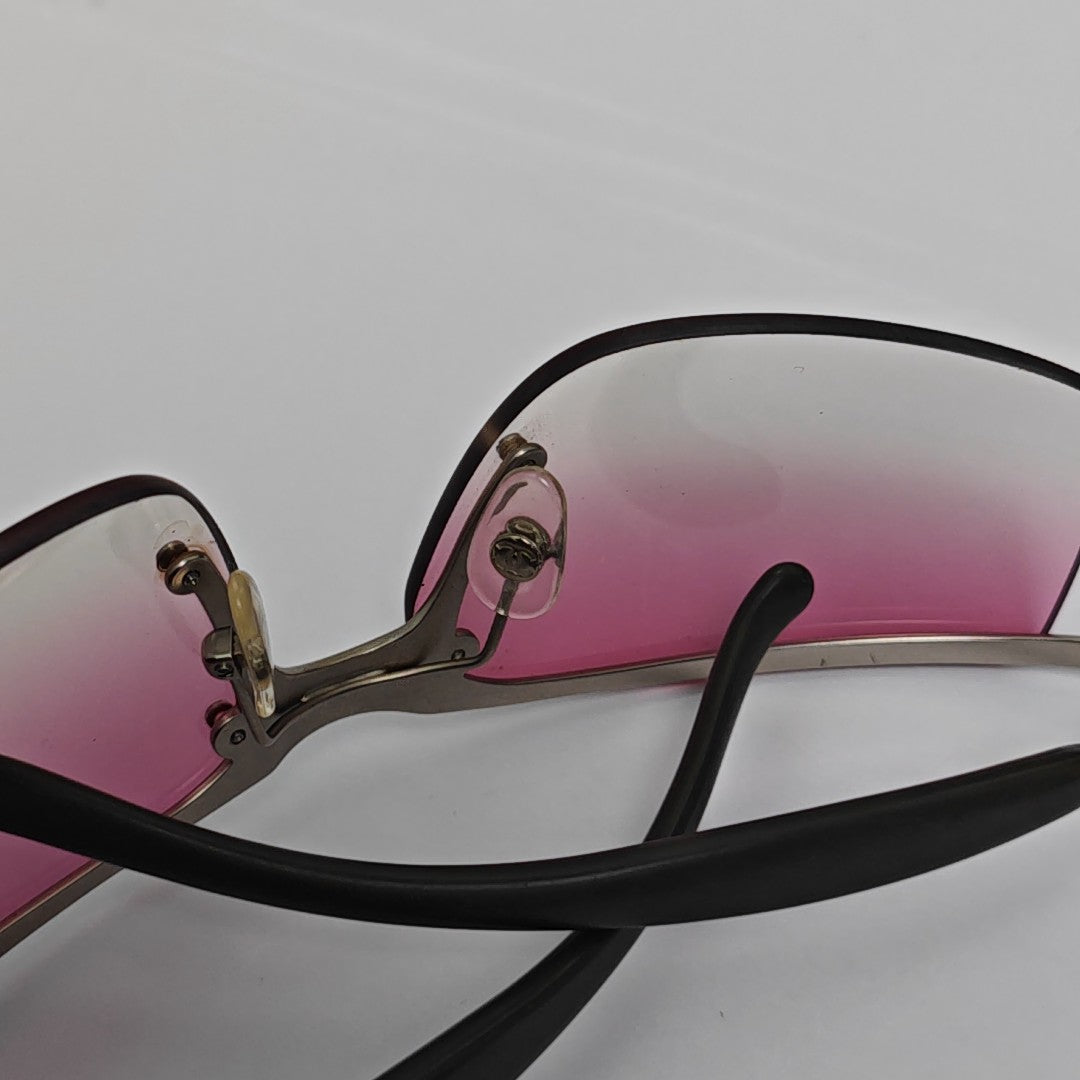 Metal Sunglasses Red