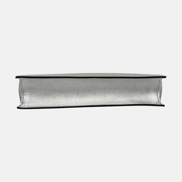 Vltn Calfskin Silver