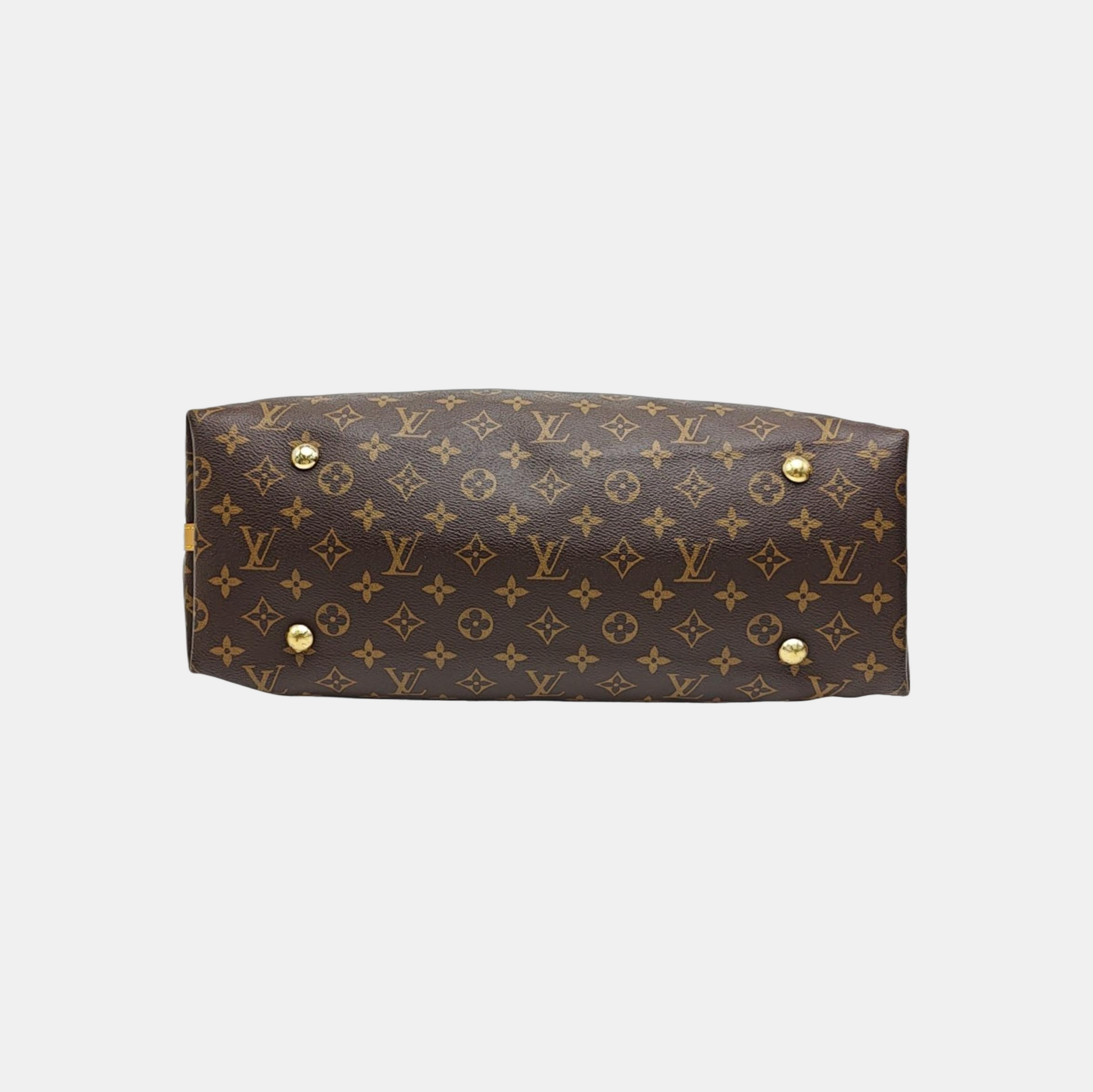 CARRYALL MM Monogram Coated Canvas Brown