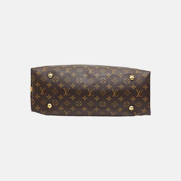 CARRYALL MM Monogram Coated Canvas Brown