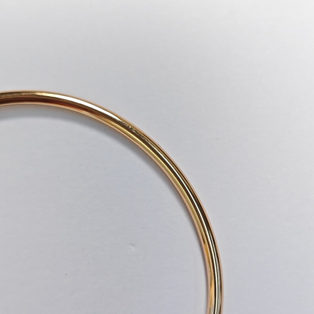 Tiffany T 18k Rose Gold Bangle