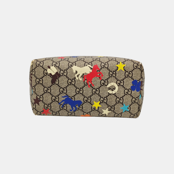 GG Imprime Coated Canvas Beige