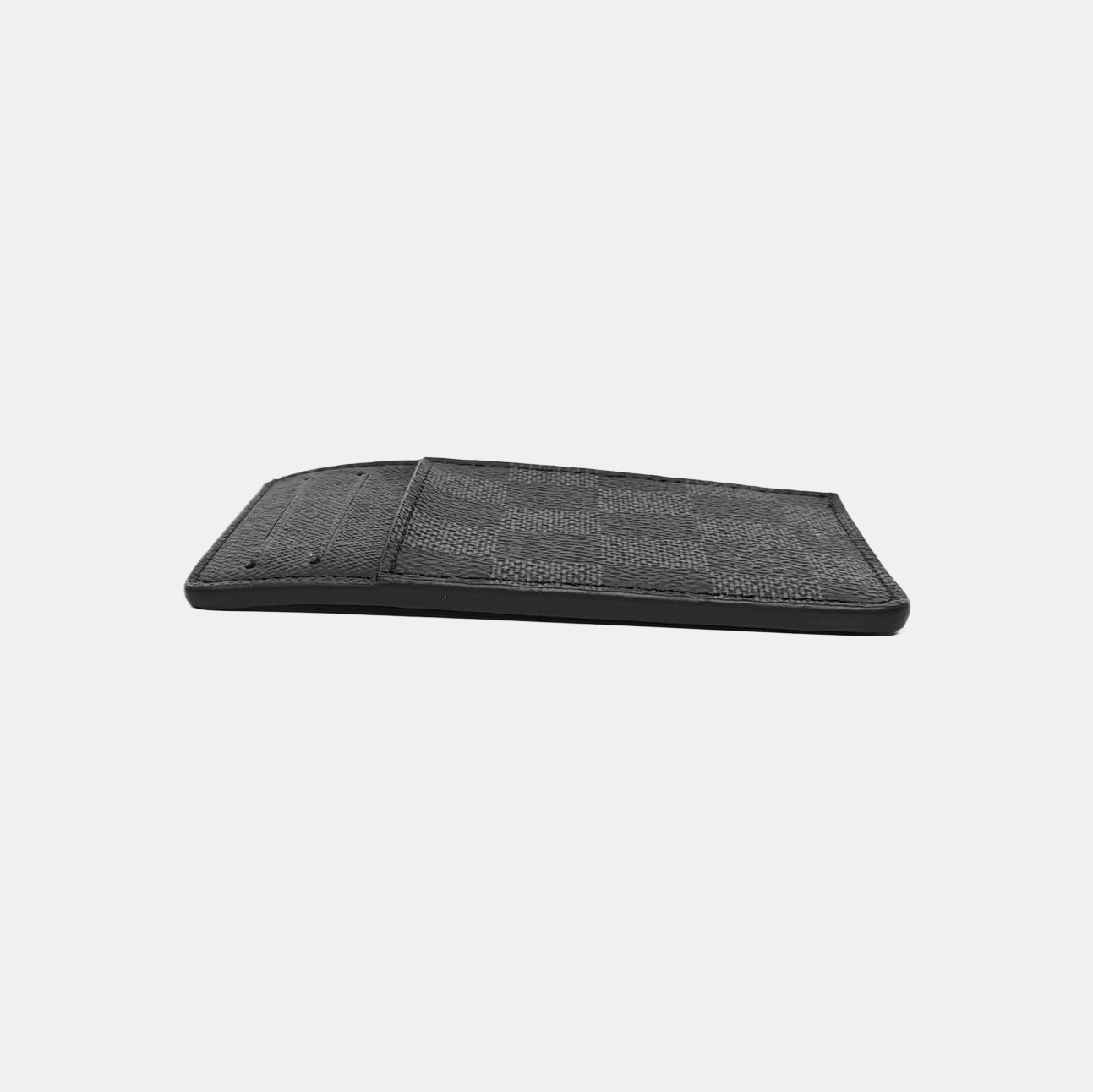 Néo Damier Graphite Coated Canvas Gray Card Holder