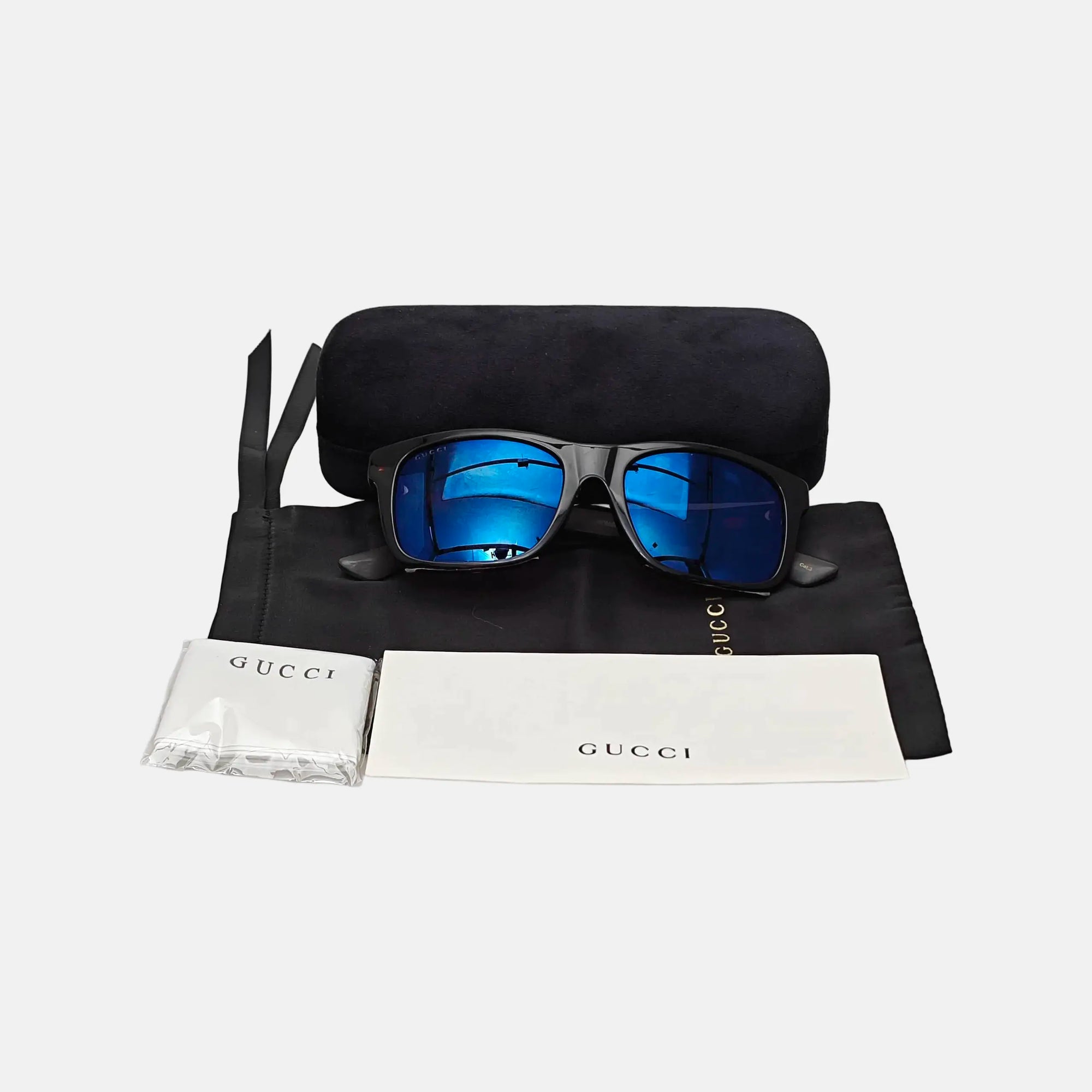 Synthetic Sunglasses Blue