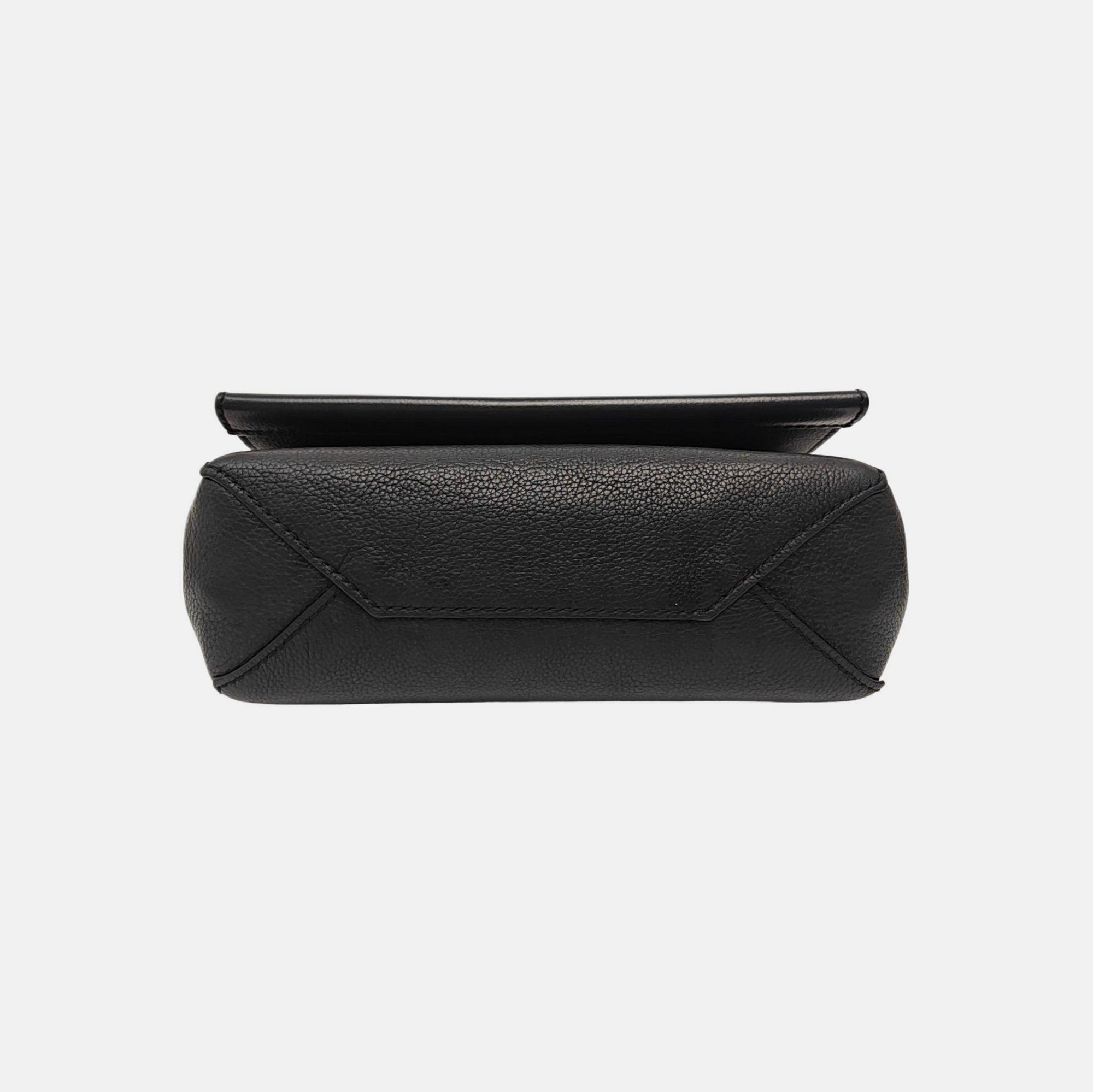 LOCKME BB Calfskin Black