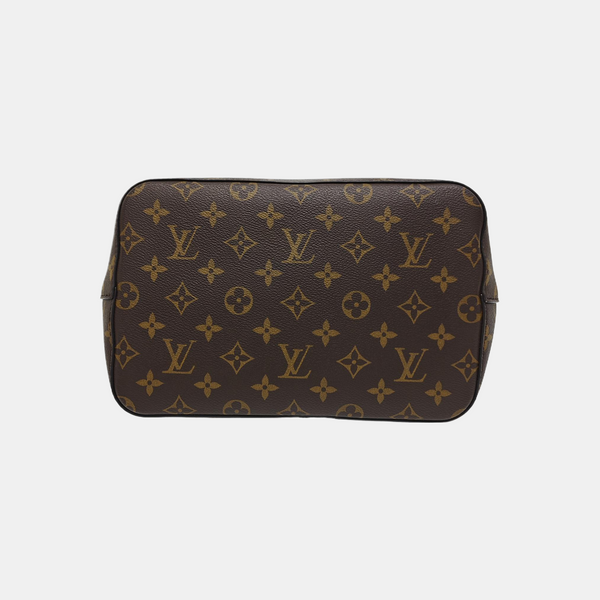 NÉONOÉ MM Monogram Coated Canvas Brown