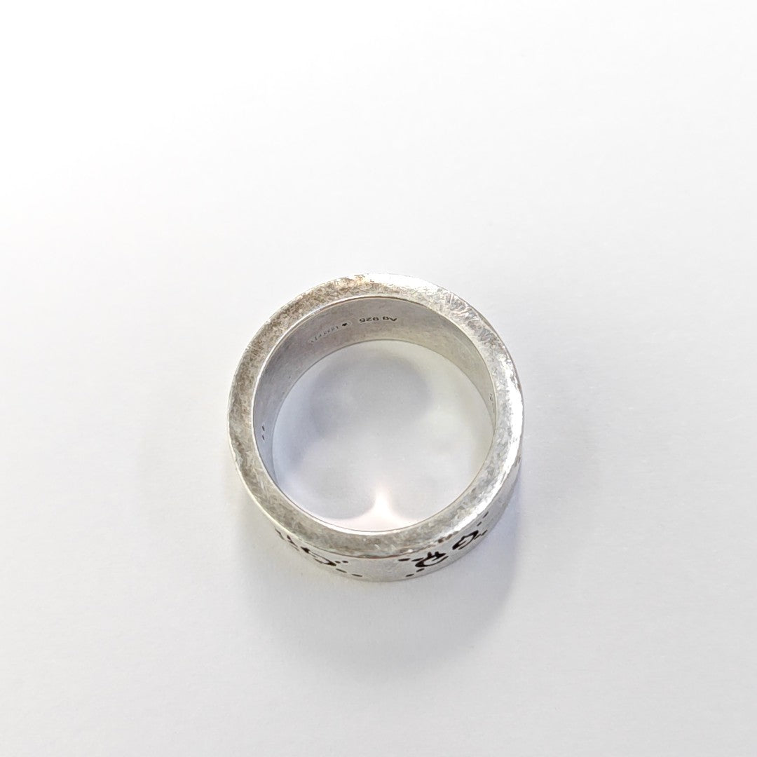 Ghost 925 Sterling Silver Ring EU 50