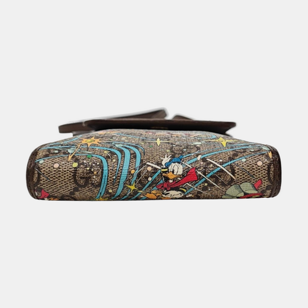 Disney X Gucci Mini Monogram Coated Canvas Beige