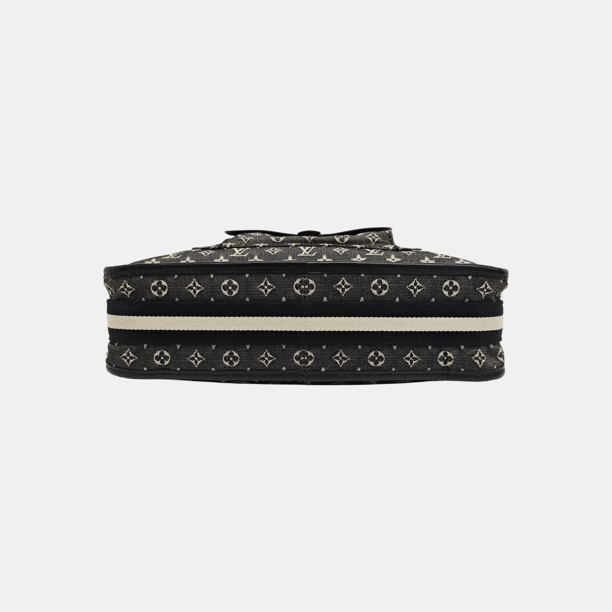 MARY KATE Monogram Canvas Gray