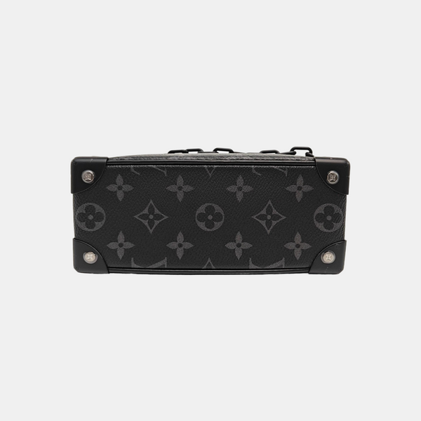 SOFT TRUNK Mini Monogram Coated Canvas Black