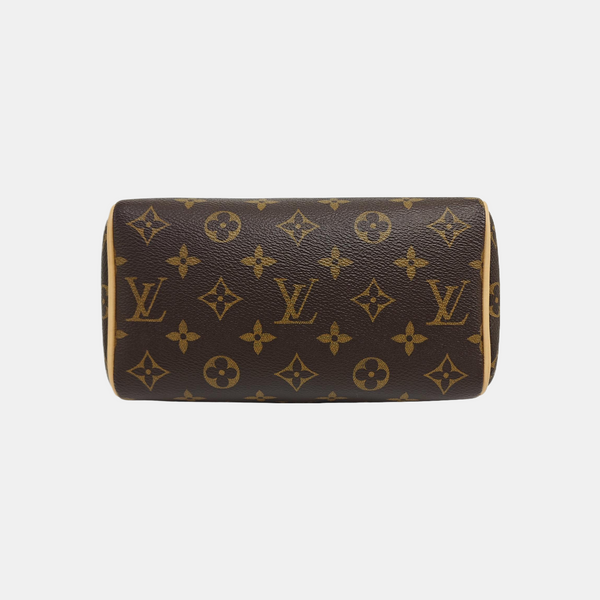 SPEEDY 20 Monogram Coated Canvas Brown