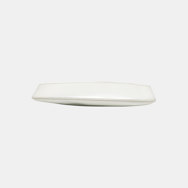 Cleo Saffiano Calfskin White