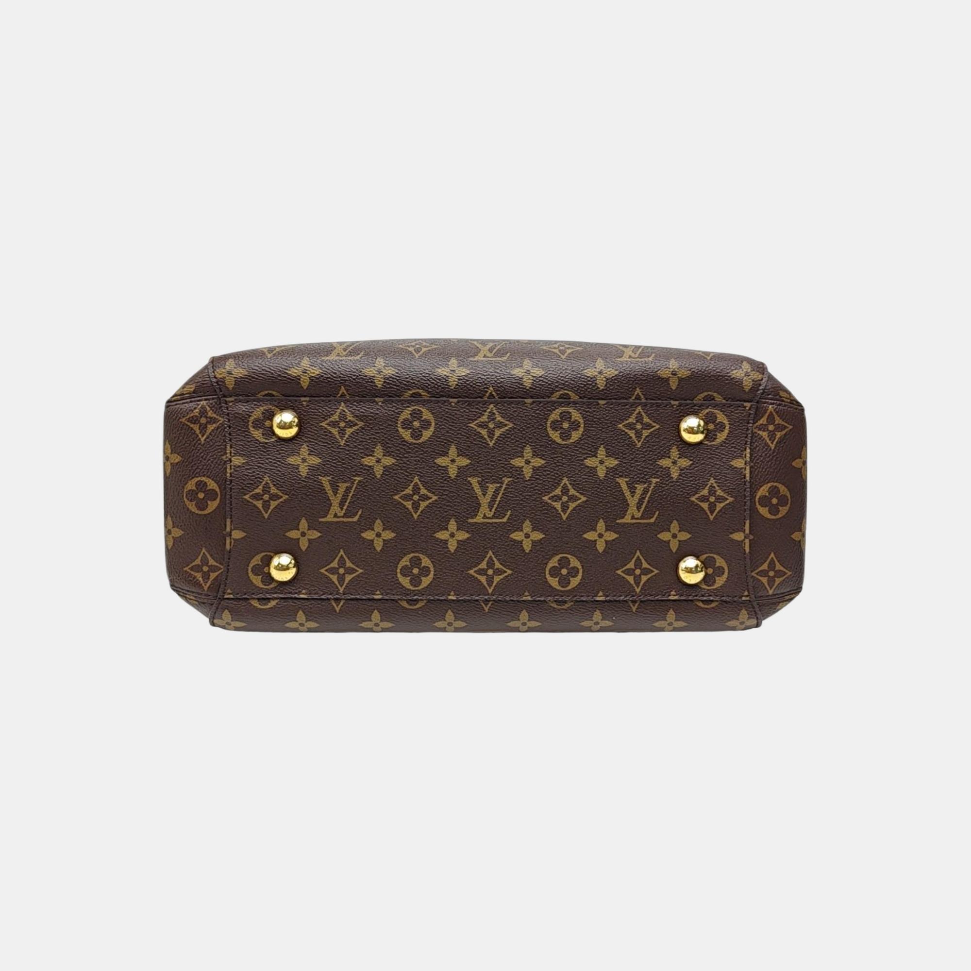 MONTAIGNE Monogram Coated Canvas Brown