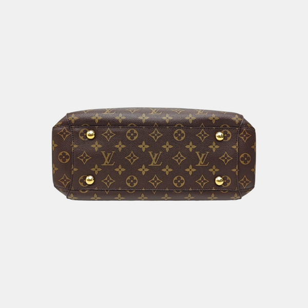 MONTAIGNE Monogram Coated Canvas Brown