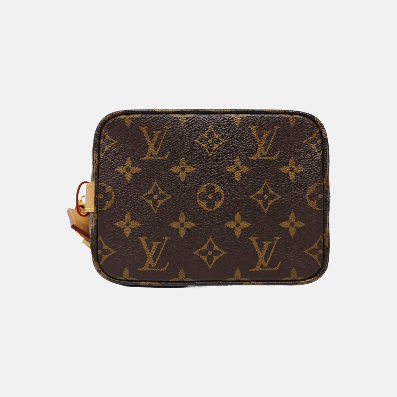 ALL IN BB Monogram Coated Canvas Brown