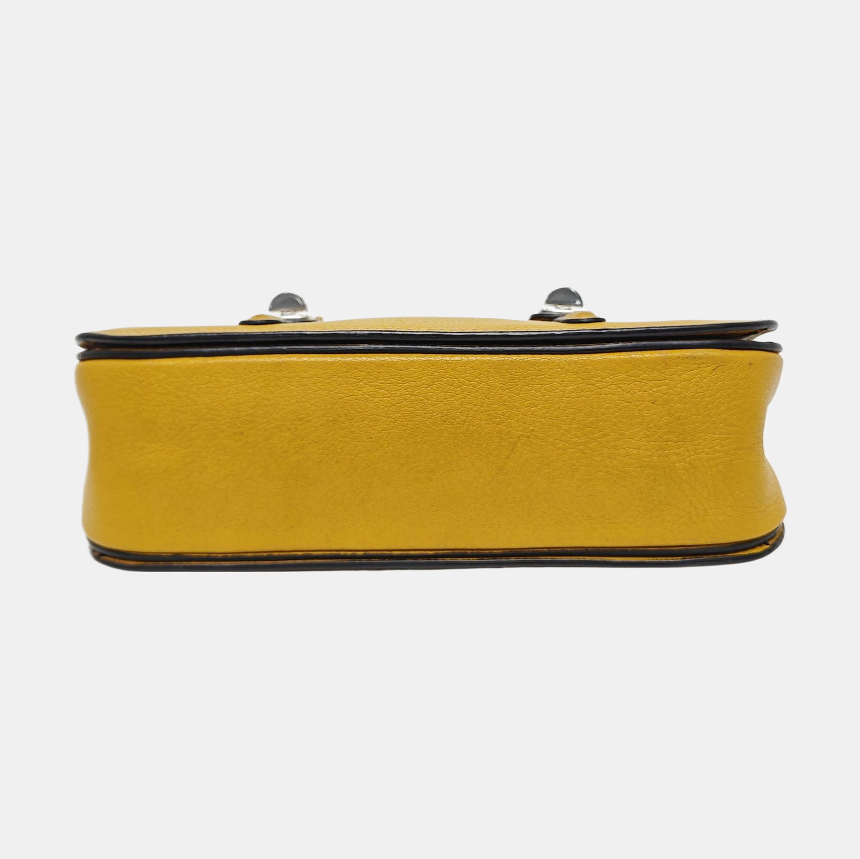 Calfskin Shoulder Bag Yellow