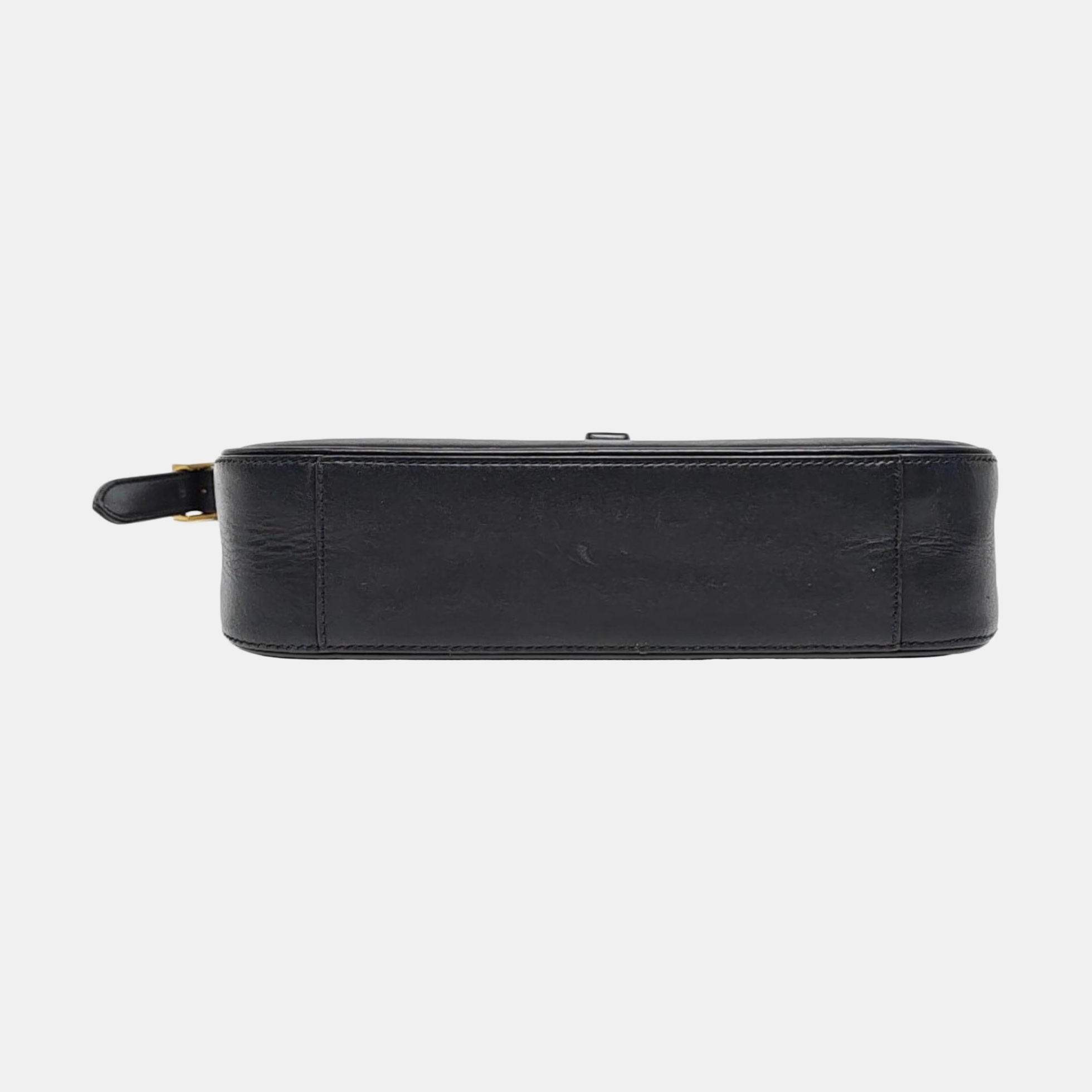 LE 5 À 7 Small Calfskin Black