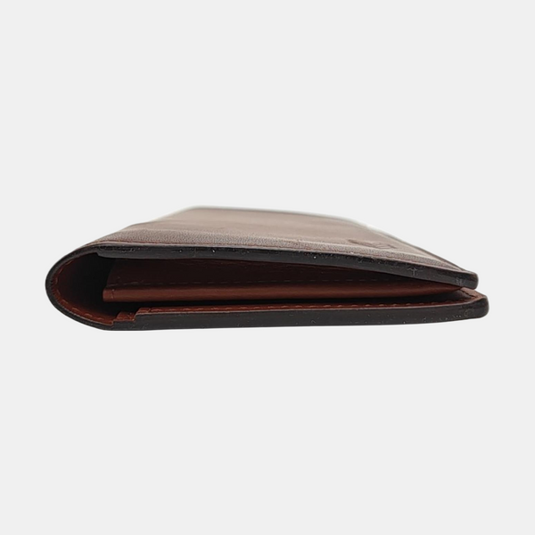 OMBRE BRAZZA Calfskin Brown Wallet