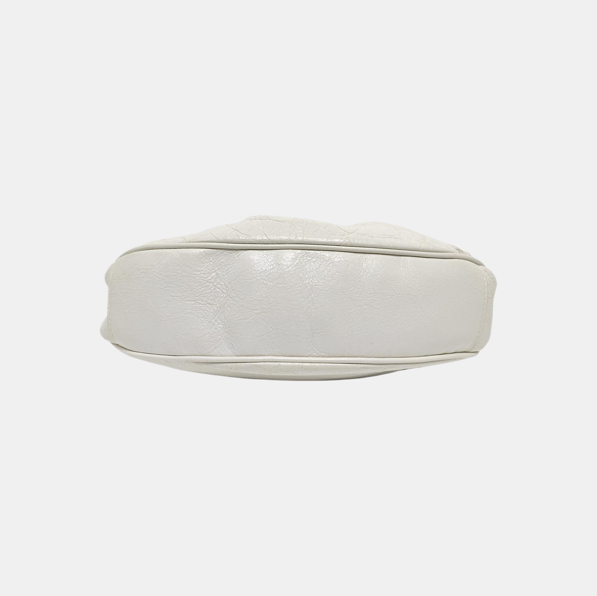 Le Cagole Small Lambskin White