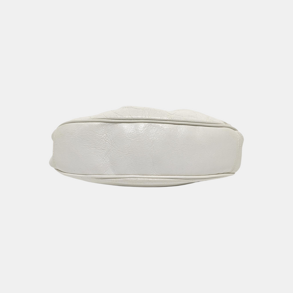Le Cagole Small Lambskin White