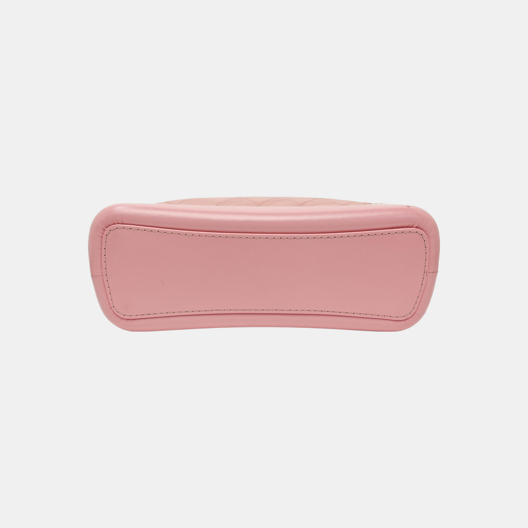 GABRIELLE Medium Quilted Calfskin Pink
