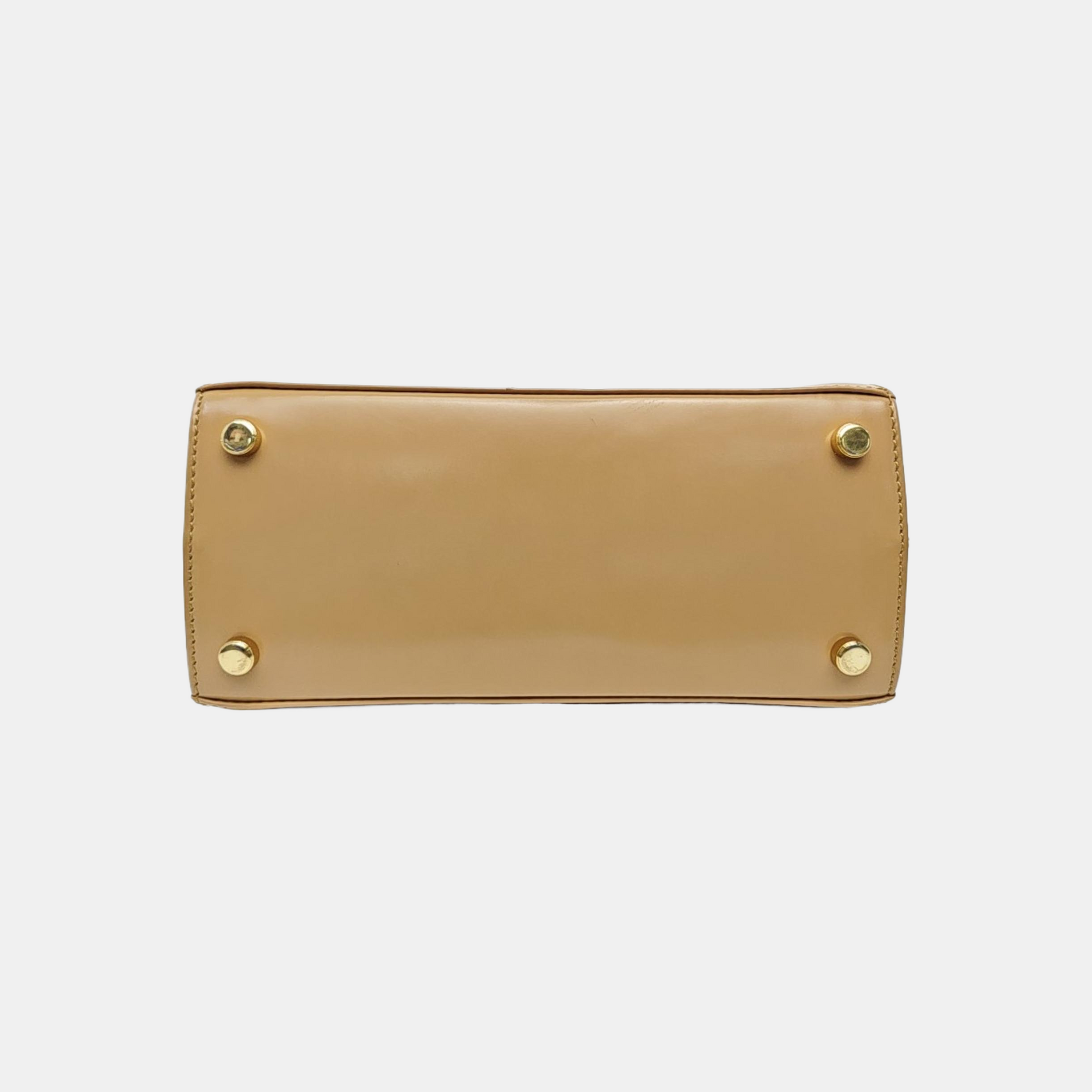 Kelly Small Calfskin Beige