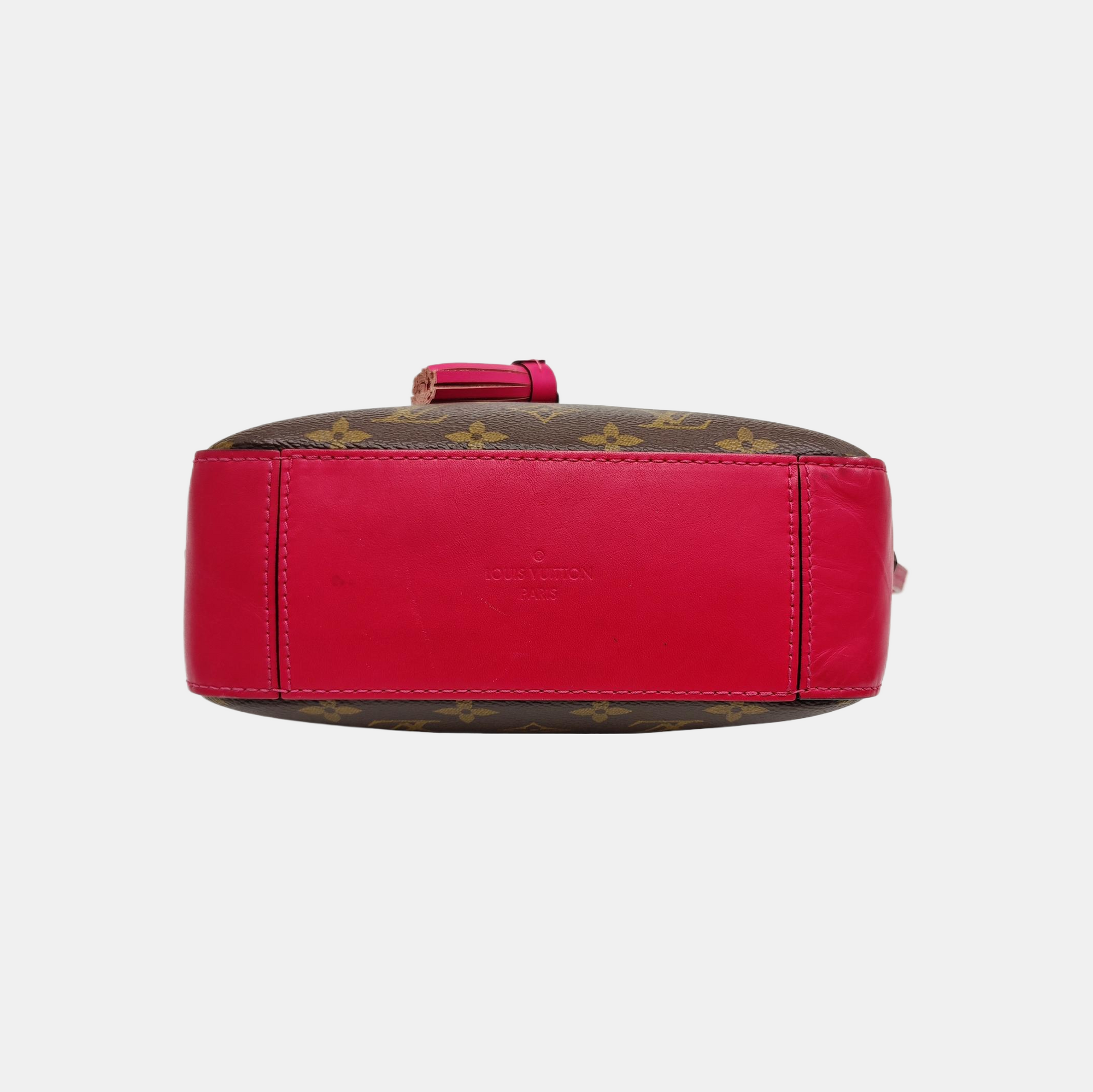 SAINTONGE Monogram Coated Canvas Brown
