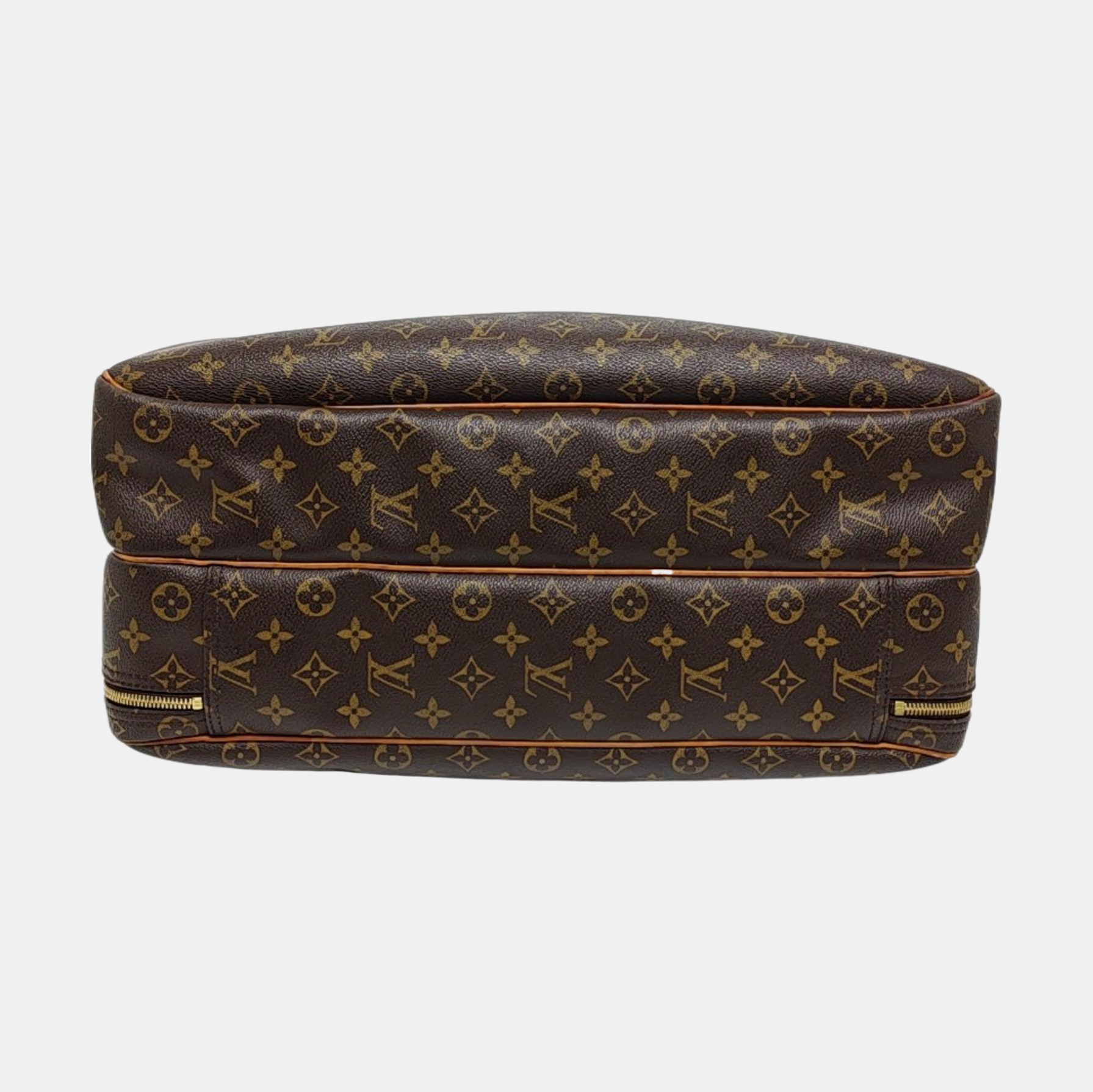 ALIZÉ Monogram Coated Canvas Brown