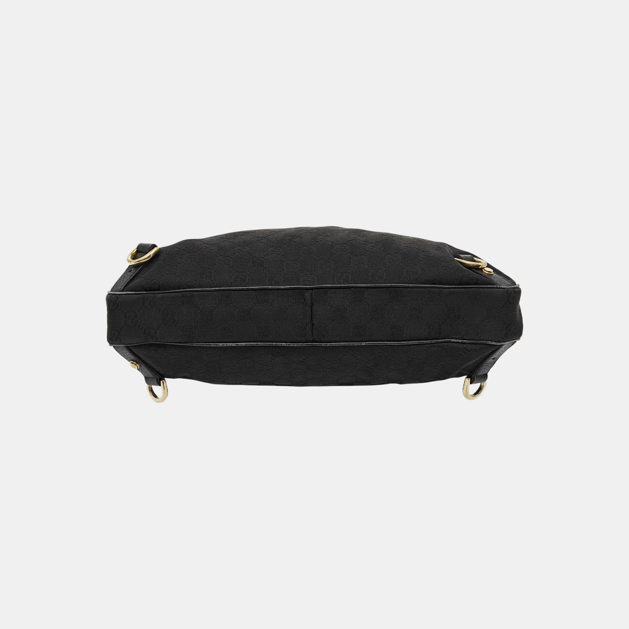 Abbey Monogram Canvas Black