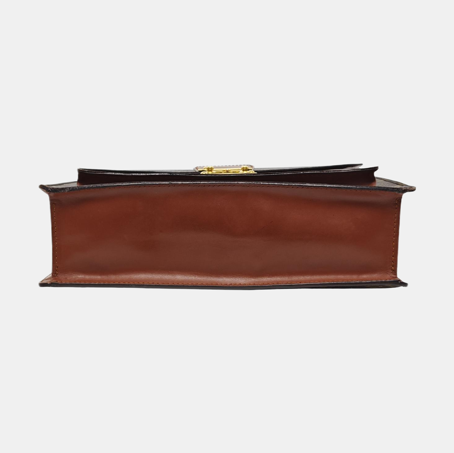 MONCEAU MM Monogram Coated Canvas Brown