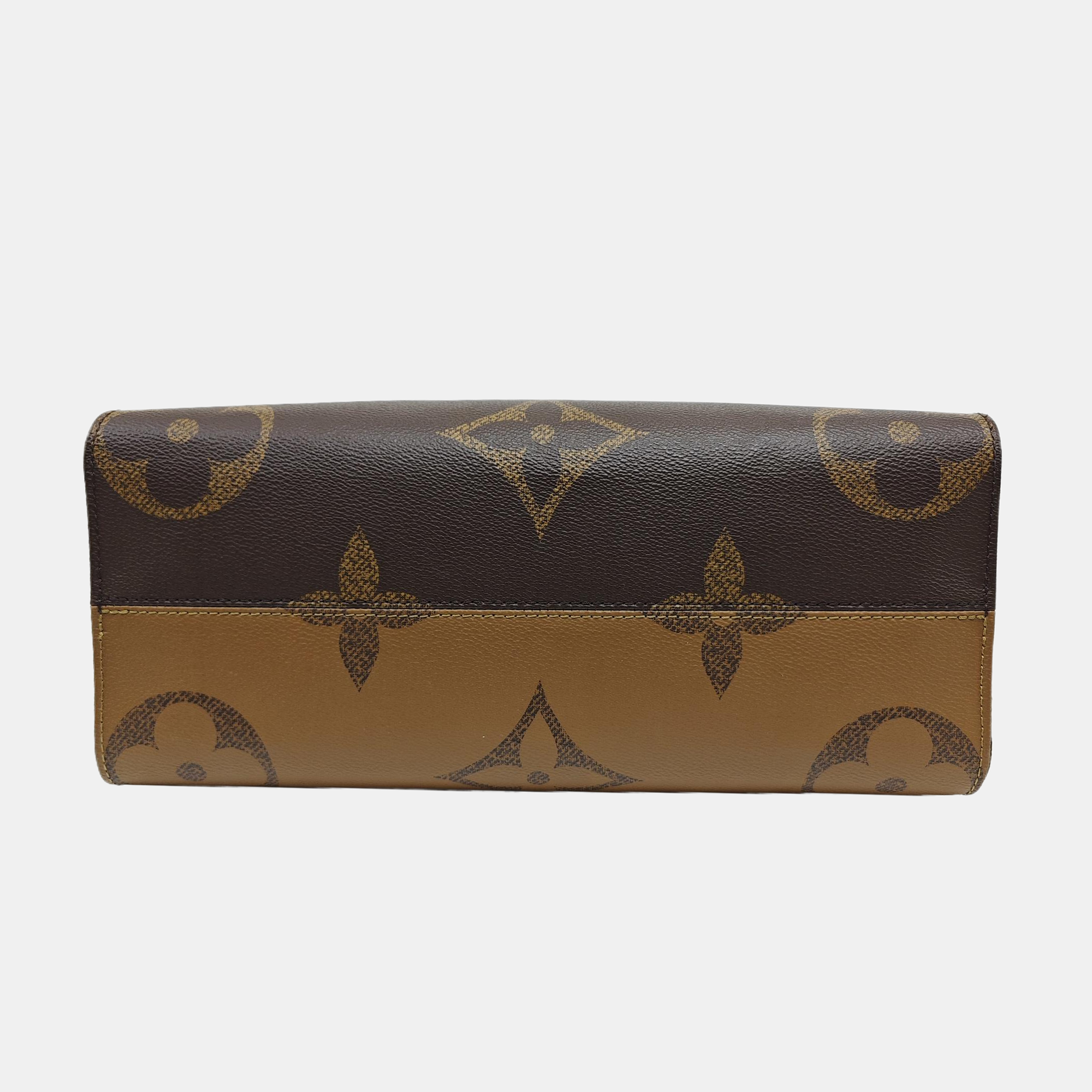 ONTHEGO MM Monogram Coated Canvas Brown