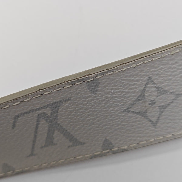 Coated Canvas Belt Gray