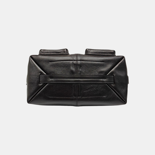 Calfskin Shoulder Bag Brown