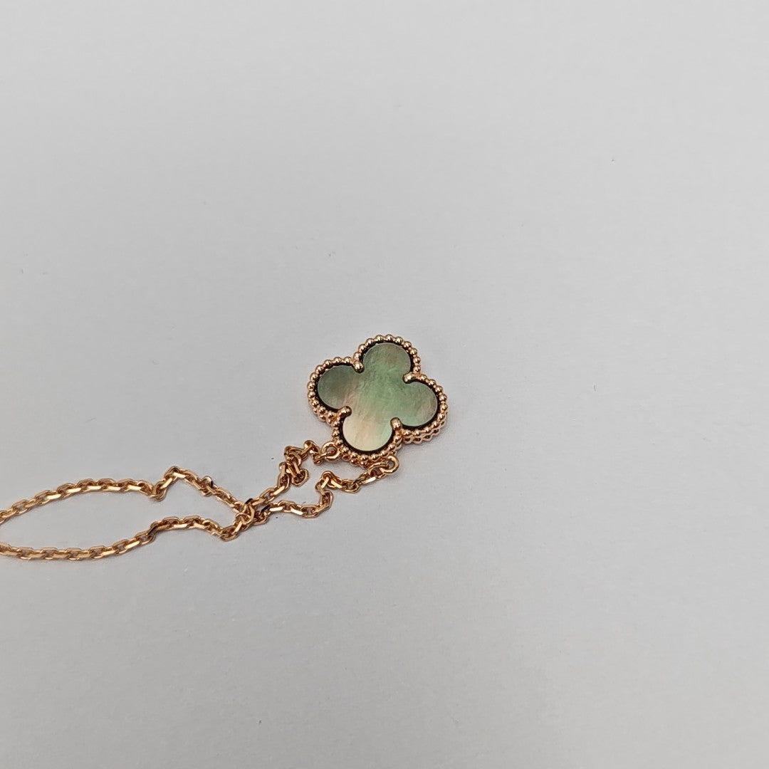 Vintage Alhambra 18k Rose Gold Necklace