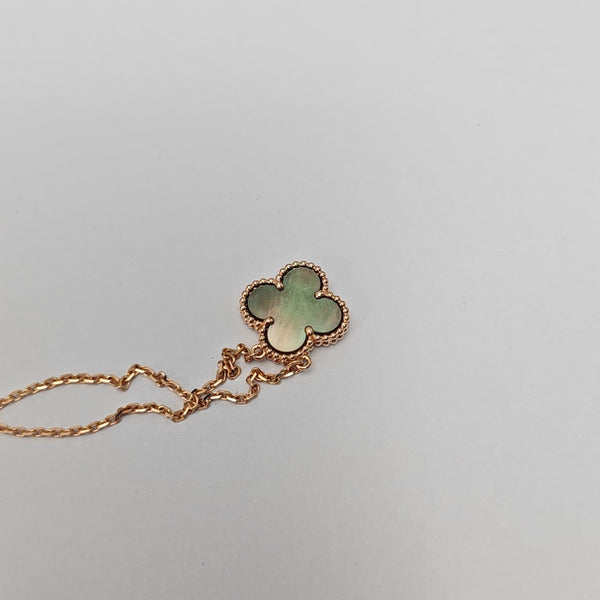 Vintage Alhambra 18k Rose Gold Necklace