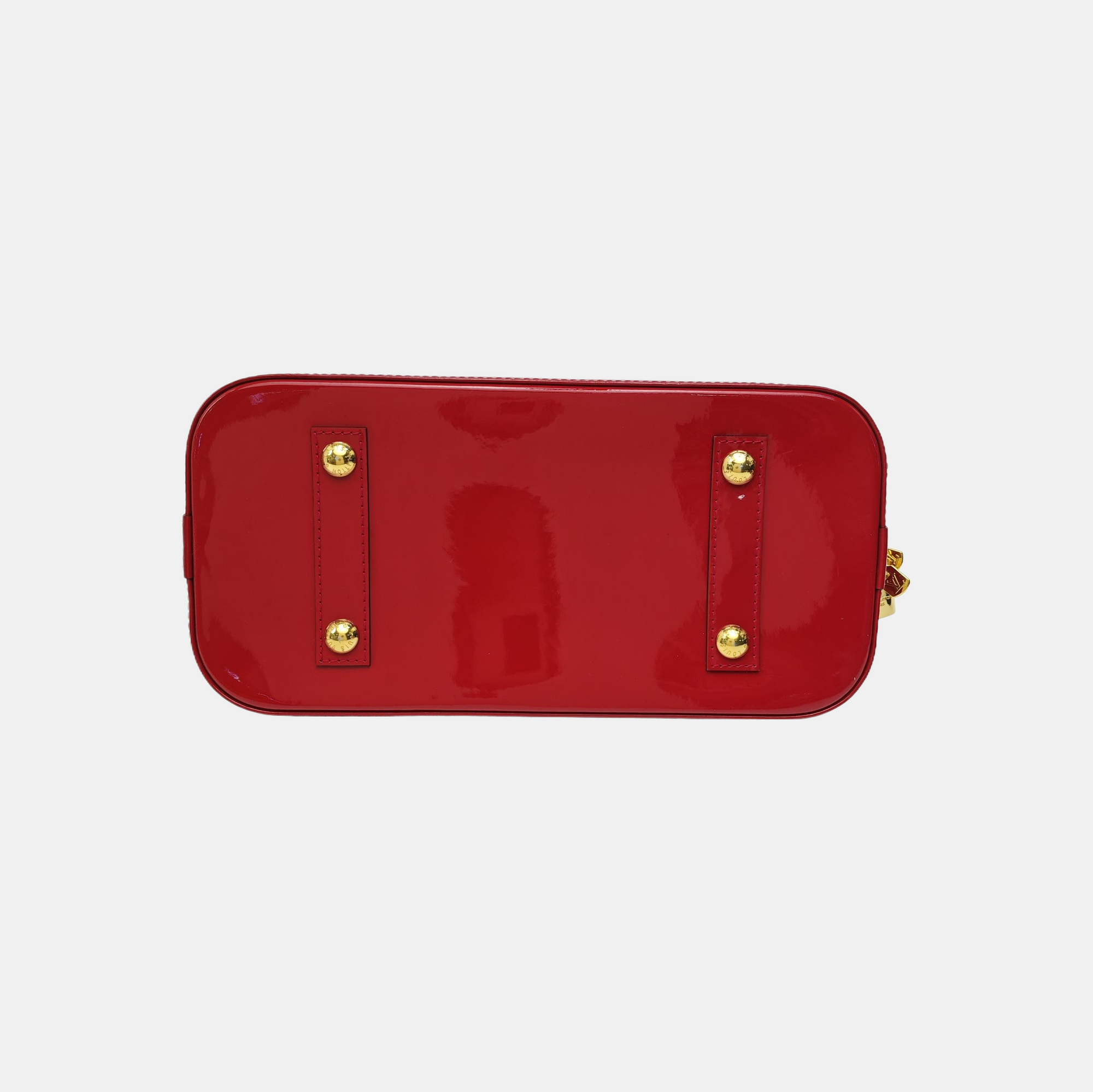 ALMA PM Patent Leather Red