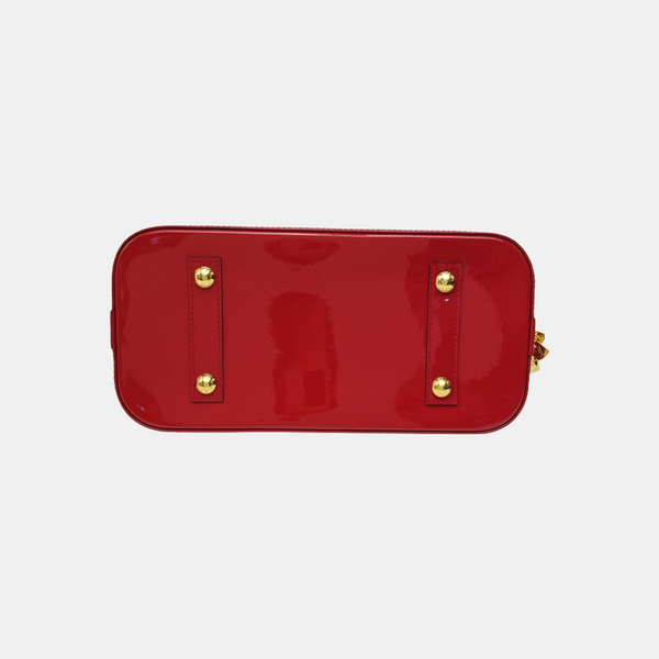 ALMA PM Patent Leather Red