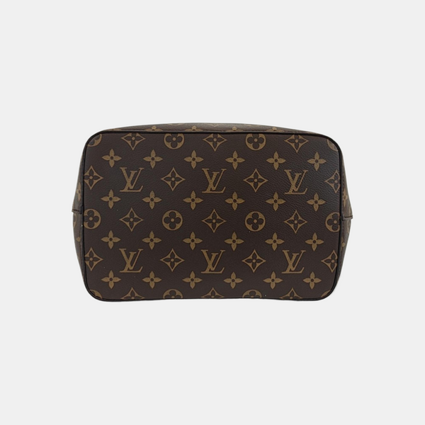 NÉONOÉ MM Monogram Coated Canvas Brown