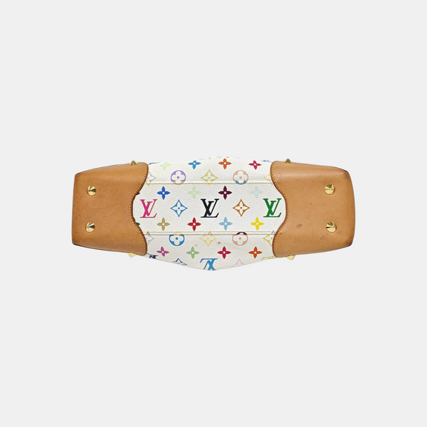 LV × TM JUDY MM Monogram Coated Canvas White