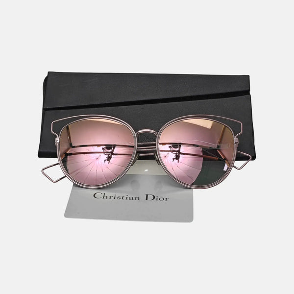 Blue Metal Sunglasses